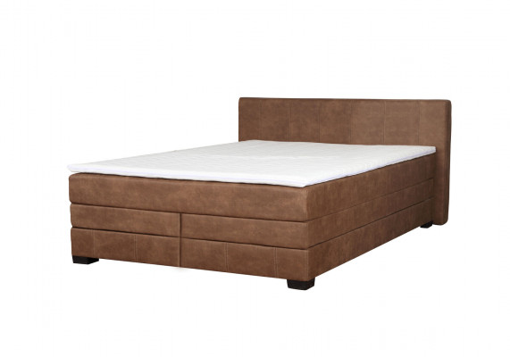 Vintage Boxspring Betten Polsterbett Bett Holzbett Duebel Hotel Ehebett