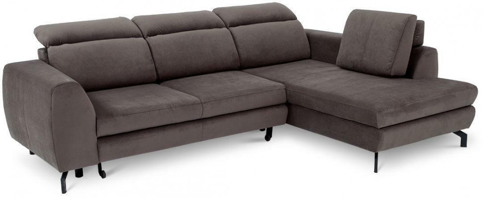 Eckcouch Design Schlofcouch Mat Bettfunktioun Textilpolster Sofas Mat Bettkascht