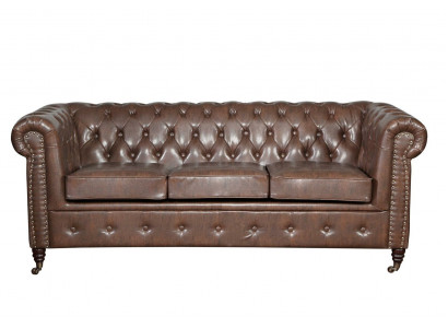 Chesterfield Kanapee Setztverkleedung Sofa Canapé Polster 3 2 Sëtz Lieder Sofasen Stoff Neien