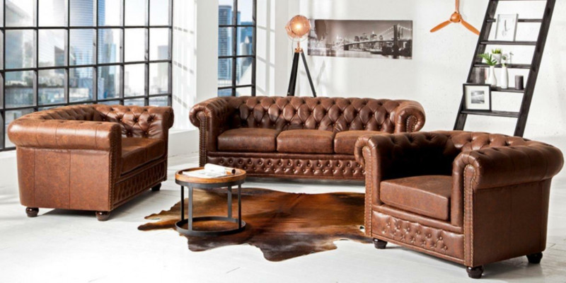 Sofagarnitur 3+2 Sëtzer Nei Set Design Sofas Polster Deko Couchen Lieder