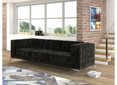 Sofa Canapé Polster Textil Sofae Canapéë Sëtz Garnituren Design Club Chesterfield