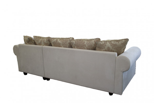 Design Esk Ecksofa L-Form Modern Sofas Ledersofa Deko Canapé Wunnlandschaft