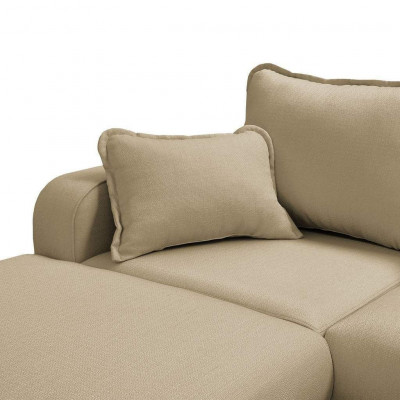 U-Form Canapé Wunnlandschaft Eckcanapé Garnitur Modern Design Canapé Textil