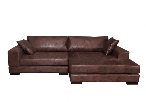 Grouss Sofa Canapé Ecksofa Vintage XXL Polster Eck Garnitur Wunnlandschaft