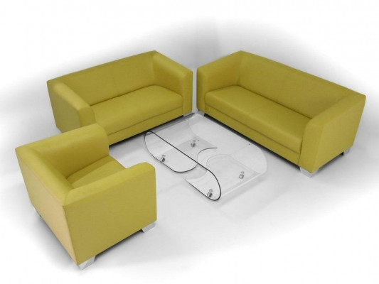 Sofagarnitur 3+2+1 Sëtzer Set Design Sofas Polster Relax Lieder Couchen