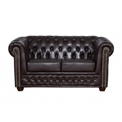 Chesterfield Sofagarnitur Sofa Polster Design Lieder Stoff Garnituren 3+2 Canapéen
