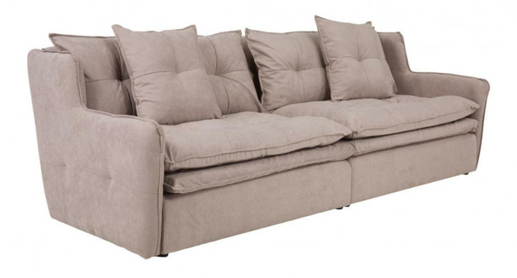Lümmel Sofa 4 Sëtz Stoffsofa Luxus Canapé Canapéë grouss Polster 265cm