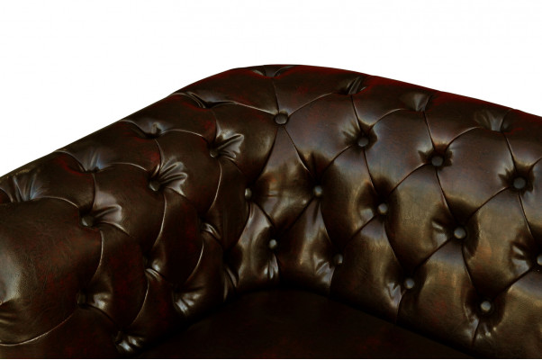 Chesterfield Sofagarnitur 2+1 Sëtzer Design Couch Polstersofae Modern