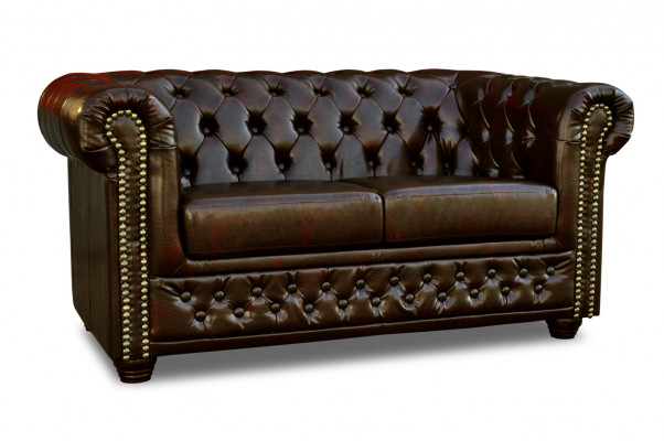 Chesterfield Sofagarnitur 2+1 Sëtzer Design Couch Polstersofae Modern