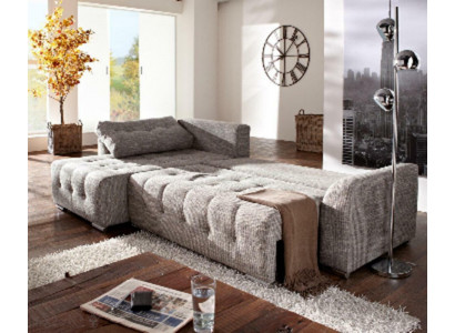 Sofa L-Form Lieder-Sofa Couch Wunnlandschaft Garnitur Design Modern Sofa Ecksofa