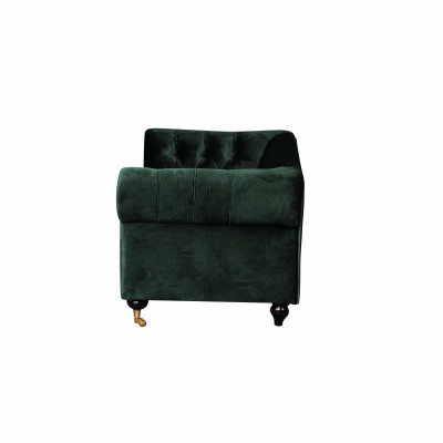 Chesterfield 2-Sëtzer Klassesch Luxus Deko Rokoko Barock Sofa Textil
