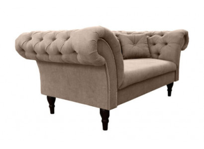 3-Sëtzer Couch Polster Sofa Chesterfield Couechen Dräisëtzer Kënschtlecher Lieder
