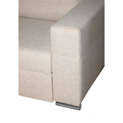 Design Ecksofa Sofa Bettfunktioun Couch Polster Sëtz Eck Sofas Wunnlandschaft Nei
