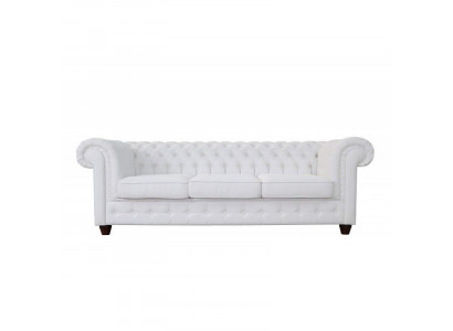 Design Klassiker Chesterfield Grouss XXL Couch Lieder Textil Sofas Couchen 3 Sëtzer