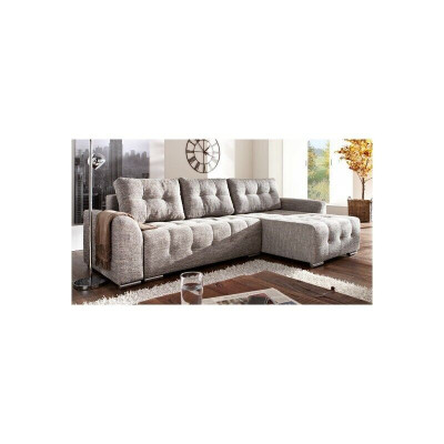 Design Ecksofa Sofa Loft Schloffunktion Couch Polster Sëtz Eck Sofas Schloofsofa
