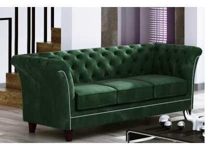 Sofa Canapé Polster 3 Sëtzer Textil Sofas Canapéë Garnituren Sëtz Design Club 3er