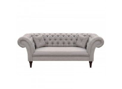 Chesterfield Design Couch Polster Lieder Textil Sofa Sofas Couchen 3er Sëtz Neien