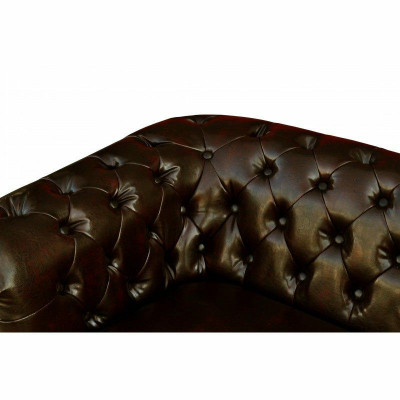 Chesterfield Sofa 2 Sëtz York Canapé Polster Sofas Couchen Nei