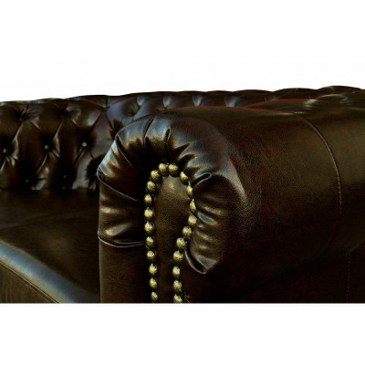 Chesterfield Sofa 2 Sëtz York Canapé Polster Sofas Couchen Nei