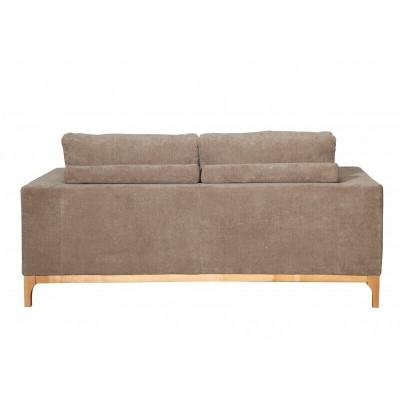 Sofa 3-Sëtzer Couch Polstersofa Couchen Wunnzëmmer Design Textil Stoff Nei