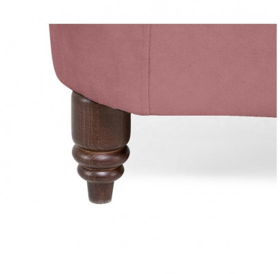 Klassesch Miwwelen Chesterfield 3-Sëtzer Couch Textil Stoff Sofa Édelt Design Nei