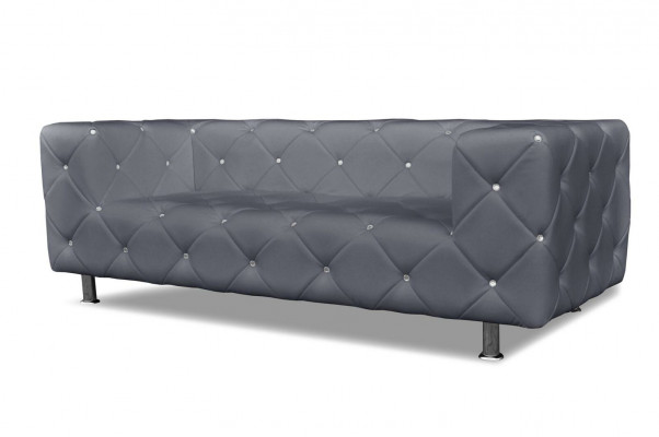 Daiersëtzegt Canapé Polster Design Sofa 3er Sëtz Sofa Sall Chesterfield Gro Nei