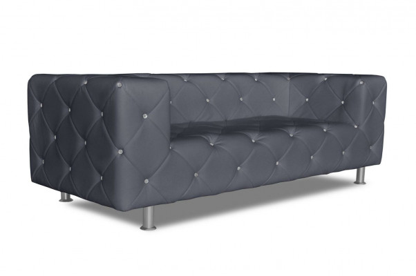 Daiersëtzegt Canapé Polster Design Sofa 3er Sëtz Sofa Sall Chesterfield Gro Nei