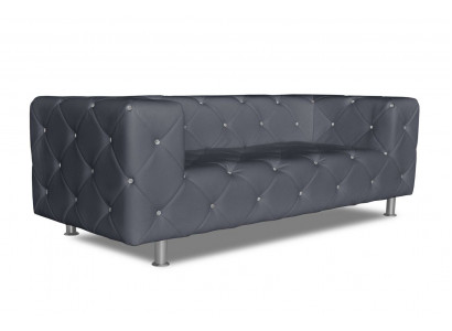 Daiersëtzegt Canapé Polster Design Sofa 3er Sëtz Sofa Sall Chesterfield Gro Nei