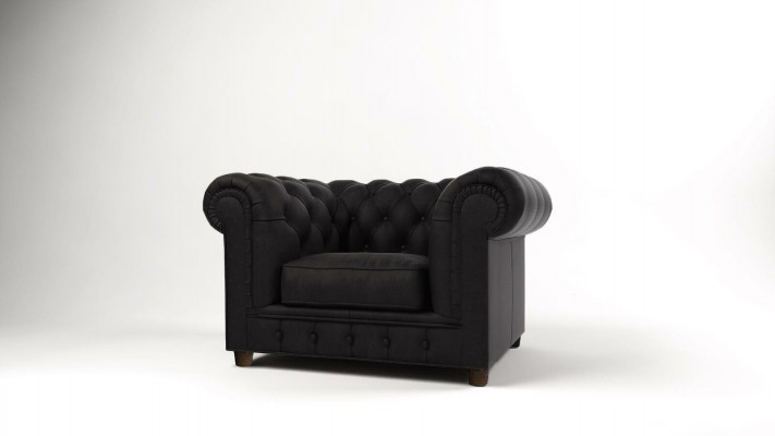 Edel Design Chesterfield Sëtzgepolster Fernsehsëtz Lounge Club Stoff