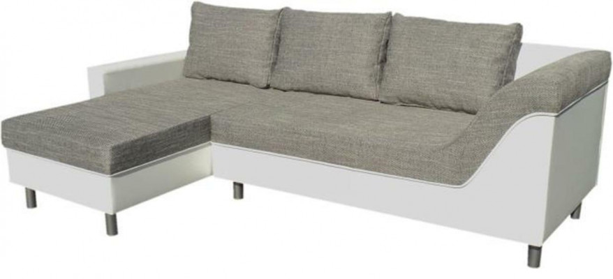 Ecksofa L-Form Ledersofa Canapé Wohnlandschaft Garnitur Design Modern Ecksofa