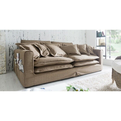Modern XXL gepolstert Ecksofa Canapéë gepolstert Canapé Sofa Grouss Textil Sofae 240cm Nei