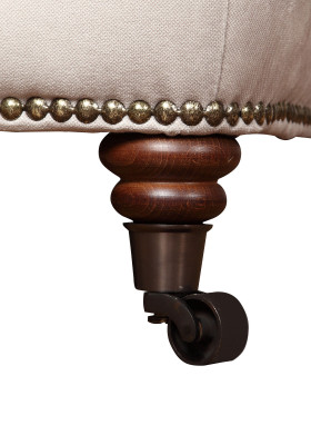 Canapé 2 Plazen Chesterfield Couch Textil Stoff Canapé Miwwelen Edel Design
