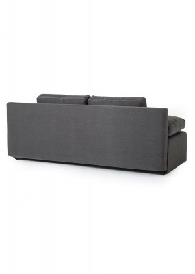 Canapé 2 Sëtzer Stoffcouch Luxus Designer Sofa Grouss Polster Lümmel.