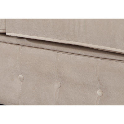 Chesterfield 1-Sëtz Fernsehsessel Club Lounge Relax Sessel Textil Lieder Sofaen