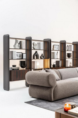 Grouss Sofagarnitur Wunnzëmmer Couch Fënnsëtzer Wunnlanschaft Fauteuil 5 Deeler