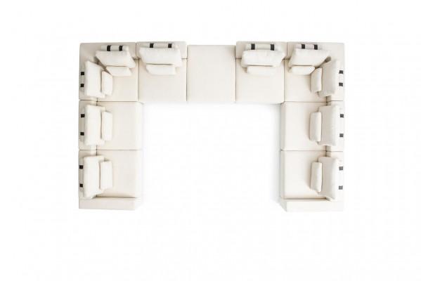 Eckcouch L Form Wunnzëmmer Canapé Stoff Miwwelen Design Modern Polstersofa