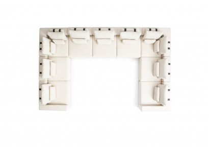Design Ecksofa L-Form Modern Sofae Polstersofa Wunnzëmmer Modernes