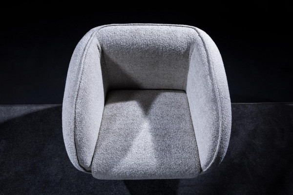 Wunnzëmmermiwwele Set Fënnefsëtzer Fotell Polstermiwwel Sofa Miwweldesign 2stéckeg