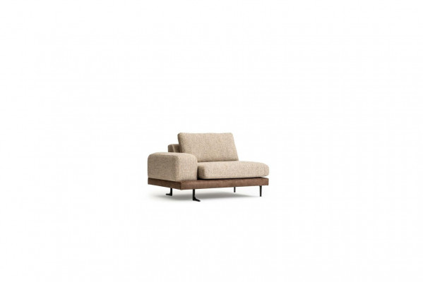 Beige Eckcouch Polstersëtzegarnitur L-Form Sofa Modern Wunnlandschaft Canapé