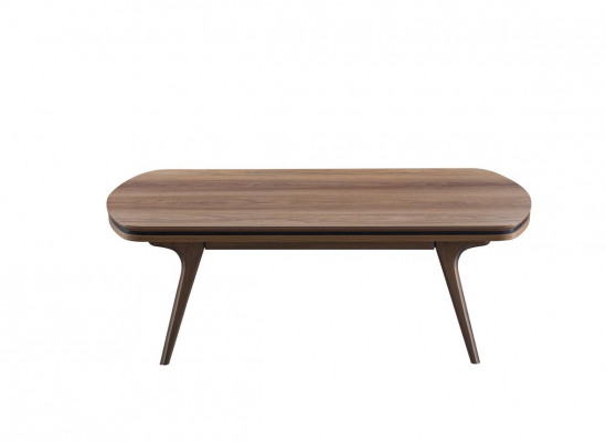 Couchtisch 130 x 75 Dësch Miwwelen Ariichtung Holzdëscher Modern Miwwelen