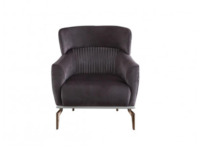 Fauteuil Modern Schwaarze Lounge Club Stuff Textil Luxus Design