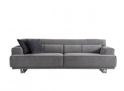 Canapé 3 Plazen Modern Miwwelen Grommel Wunnzëmmer Luxus Ariichtung 235cm