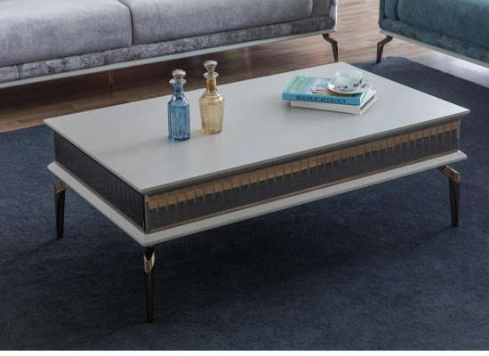 Designer Dësch fir virun de Canapé Moderne Säitentëscher luxuriéise Wunnzëmmer Dësch