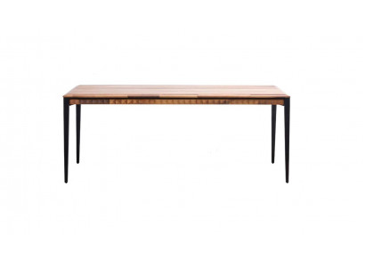 Iessdësch Dësch Iesszëmmert d'Dësch Iesszëmmer Holz Braun Iesszëmmermiwwel