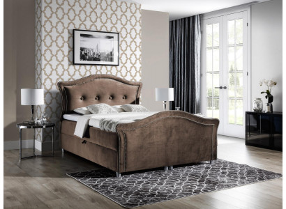 Chesterfield Boxspring Better Hotel Bett Schlofkummer Samett Bettschaaf Duebel