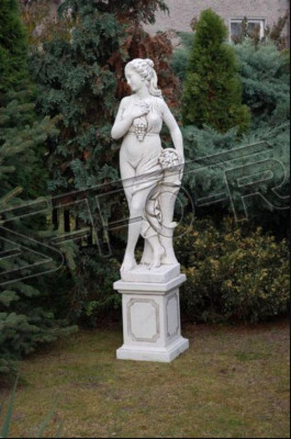 Antik Stil Sockel fir Figuren Statuen Skulpturen Statue Gaart