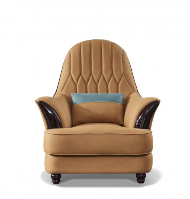 Designer Still, Still mat Polster, Moderne Relax- Ledersessel, Neie Luxus Still