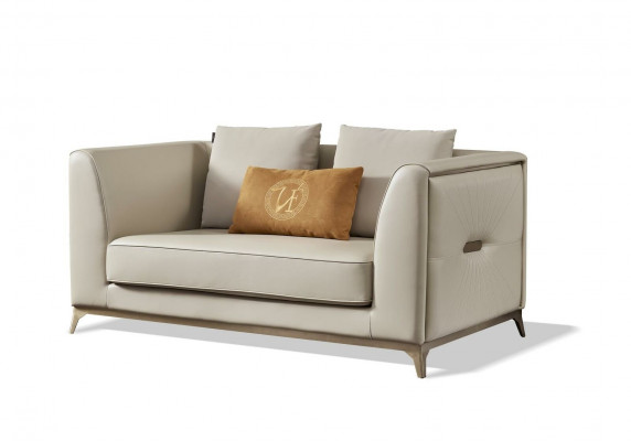 Fotell Lieder Fernseecouch 1-Sëtz Relax Sofa Luxus Polster Eenzëtz.