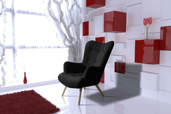 Fauteuil Luxus Stull Polster Cocktail Relax Bar Lounge Club Still Miwwelen Design