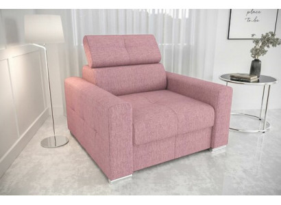 Sesselen Modern Lounge Club Wunnzëmmer Modern Textil Stoff Rout Kreativ Miwwelen